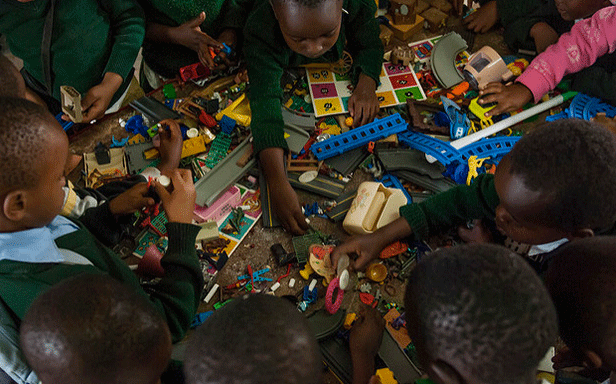 Baraa Primary School received 25kg donations from guests